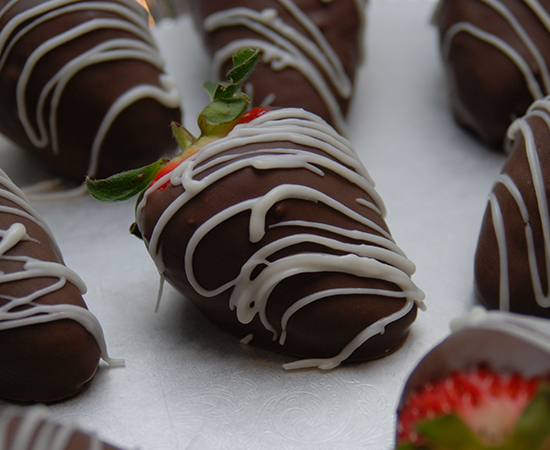 Fresas con chocolate