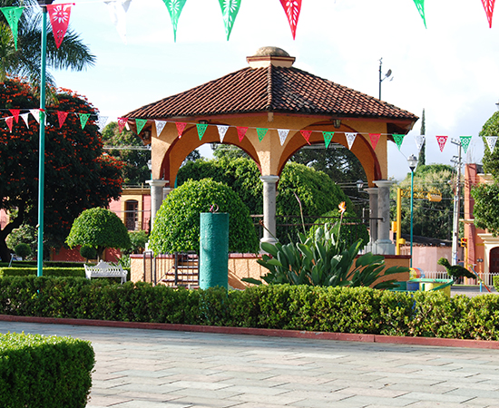 Kiosco, Tule, Oaxaca, México
