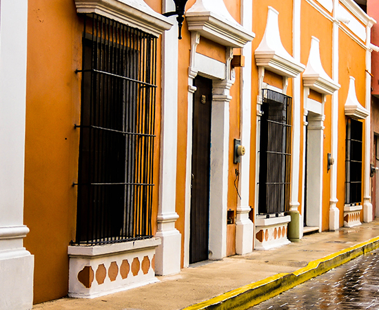 Calles de Campeche, Campeche, México